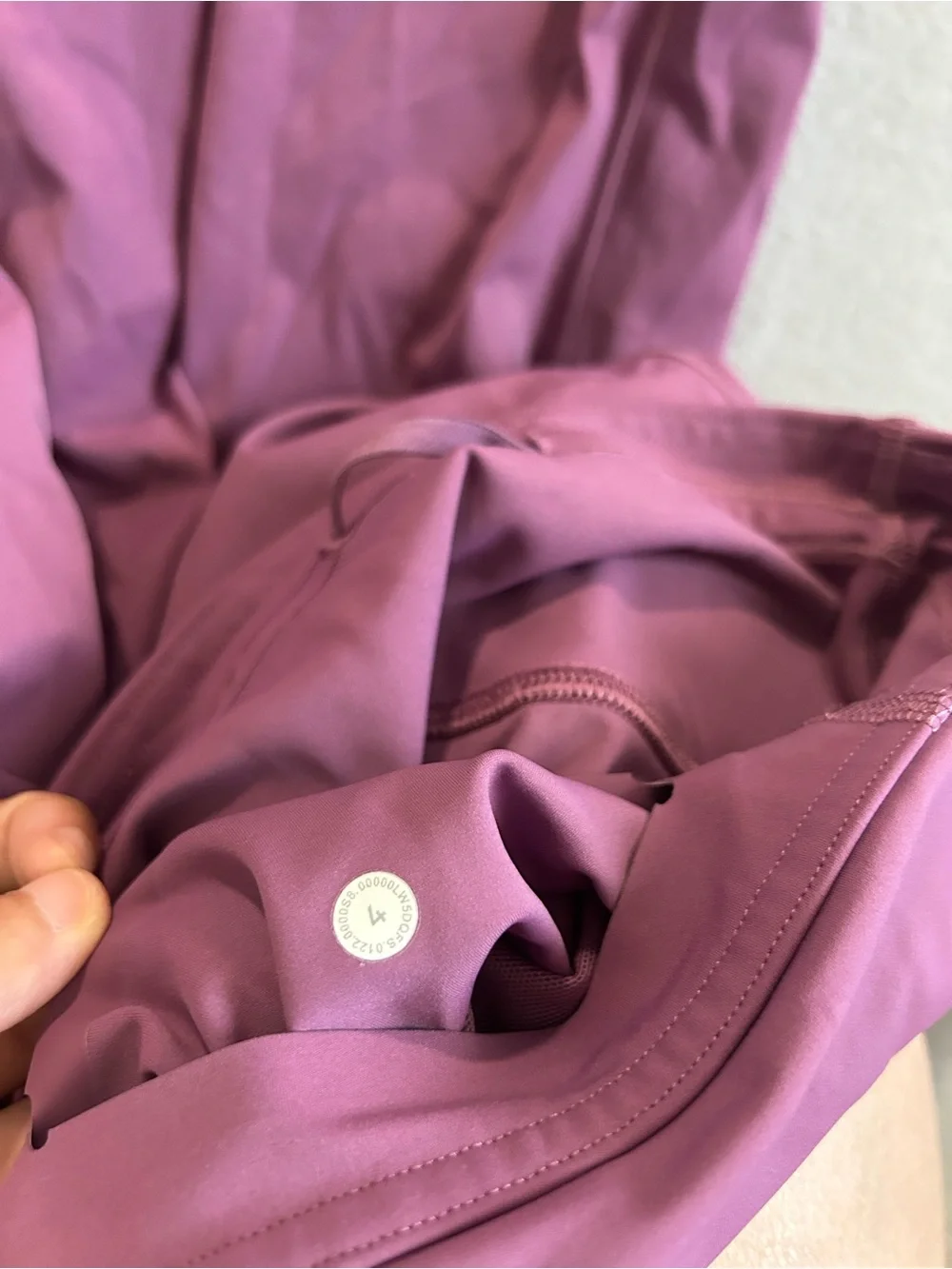 Lululemon Base Pace High Rise Tight in Plum Womens Size 4 w/ 28'' inseam